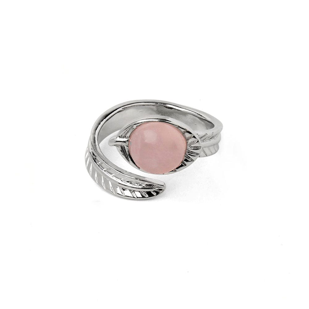 Bague Pierre Quartz Rose "Larissa"