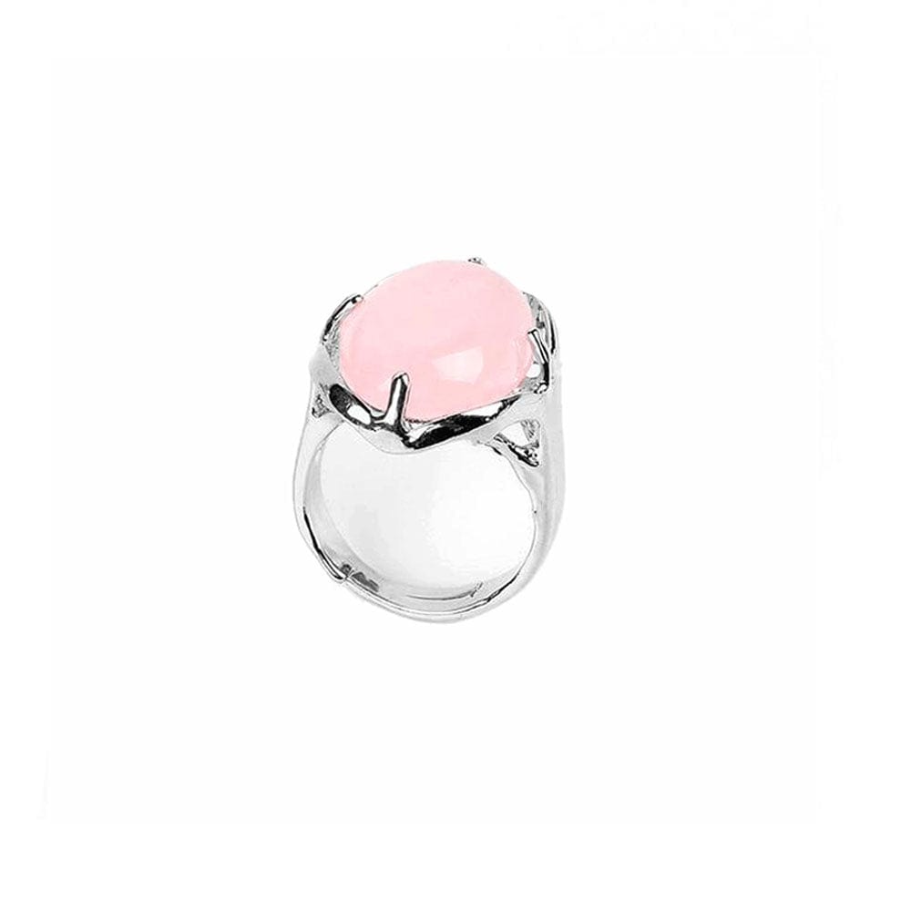 Bague Pierre Quartz Rose "Svetlana"