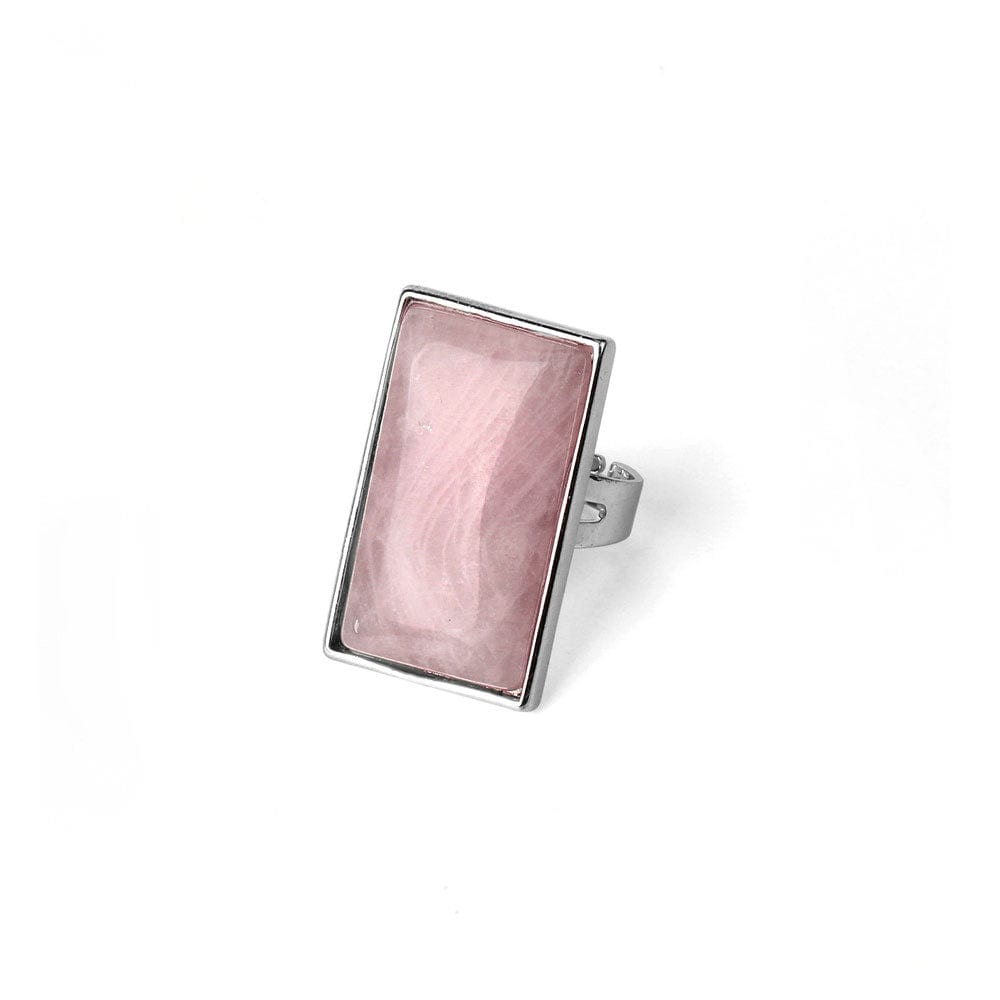 Bague Pierre Quartz Rose "Zofia"