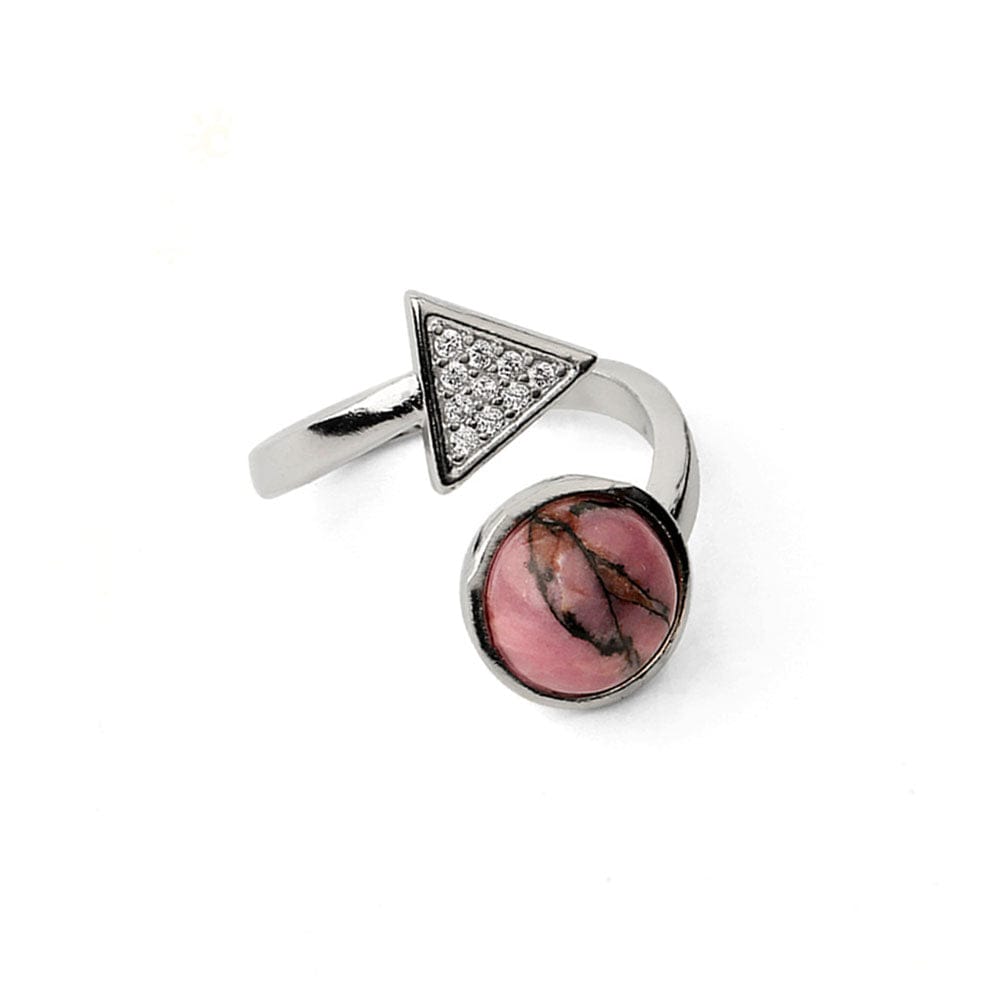 Bague Pierre Rhodonite "Milla"