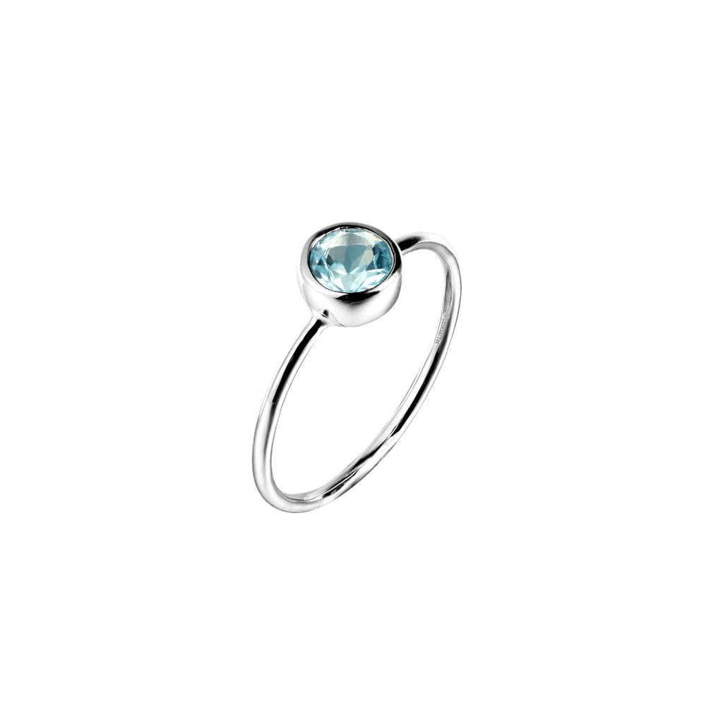 Bague Pierre Topaze "Lola" en Argent 925