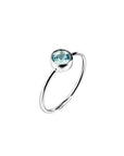 Bague Pierre Topaze "Lola" en Argent 925