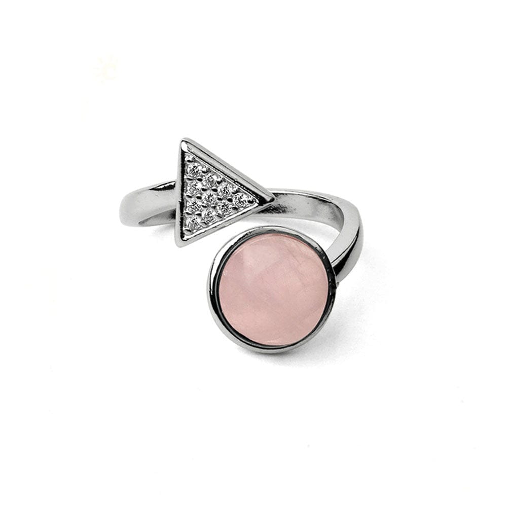 Bague Quartz Rose "Milana"