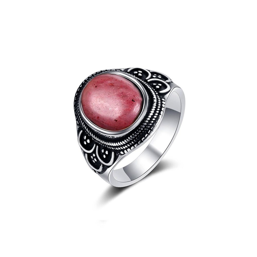 Bague Rhodochrosite "Elena"