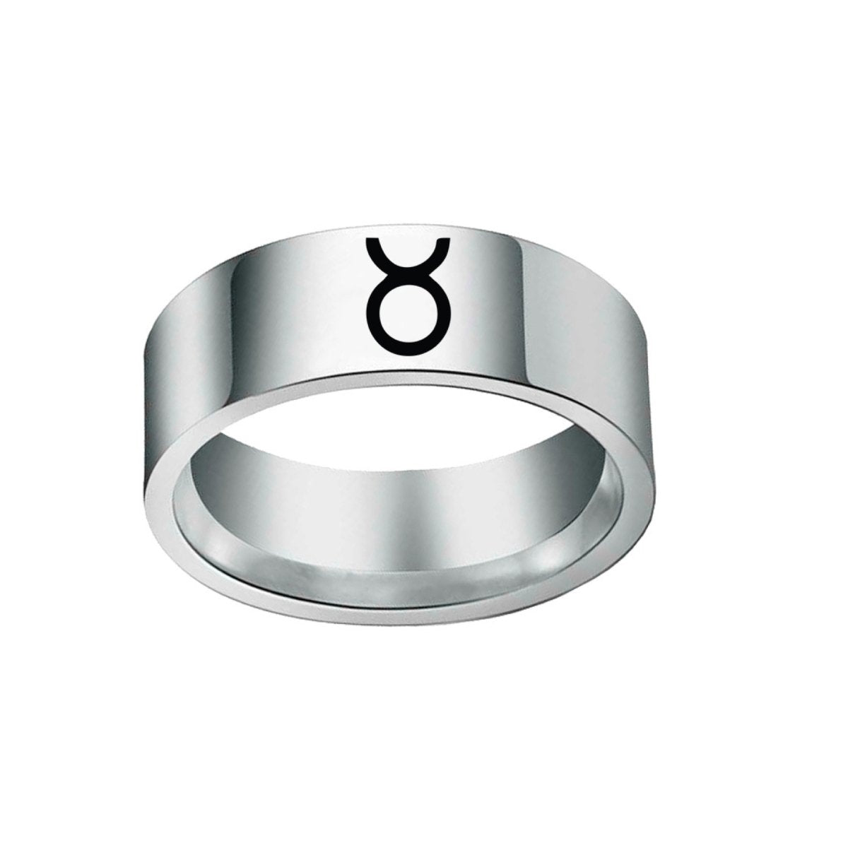 Bague Signe Astro Taureau en Acier