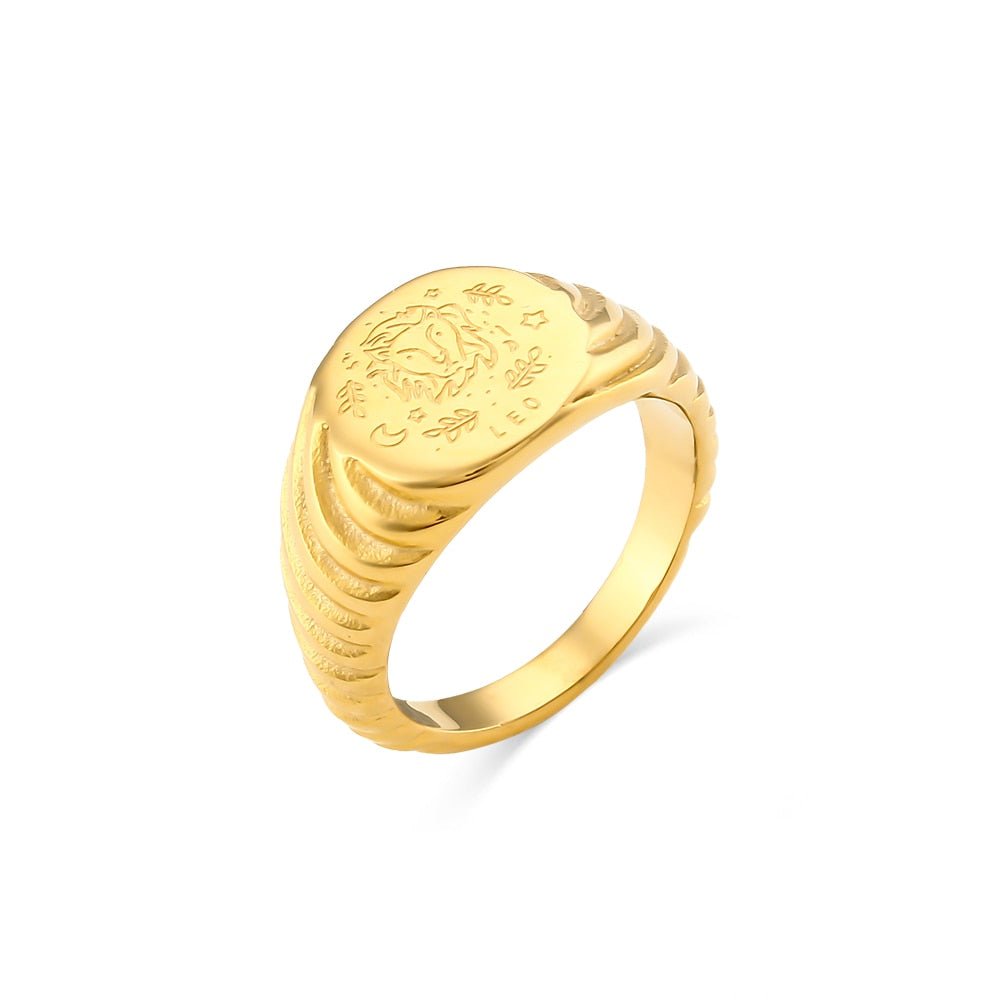 Bague Signe du zodiaque Lion