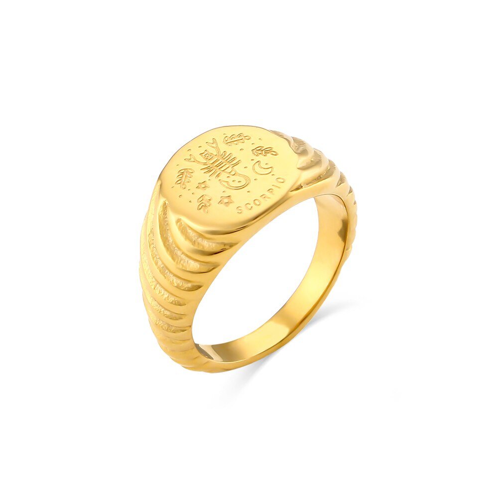 Bague Signe du zodiaque Scorpion