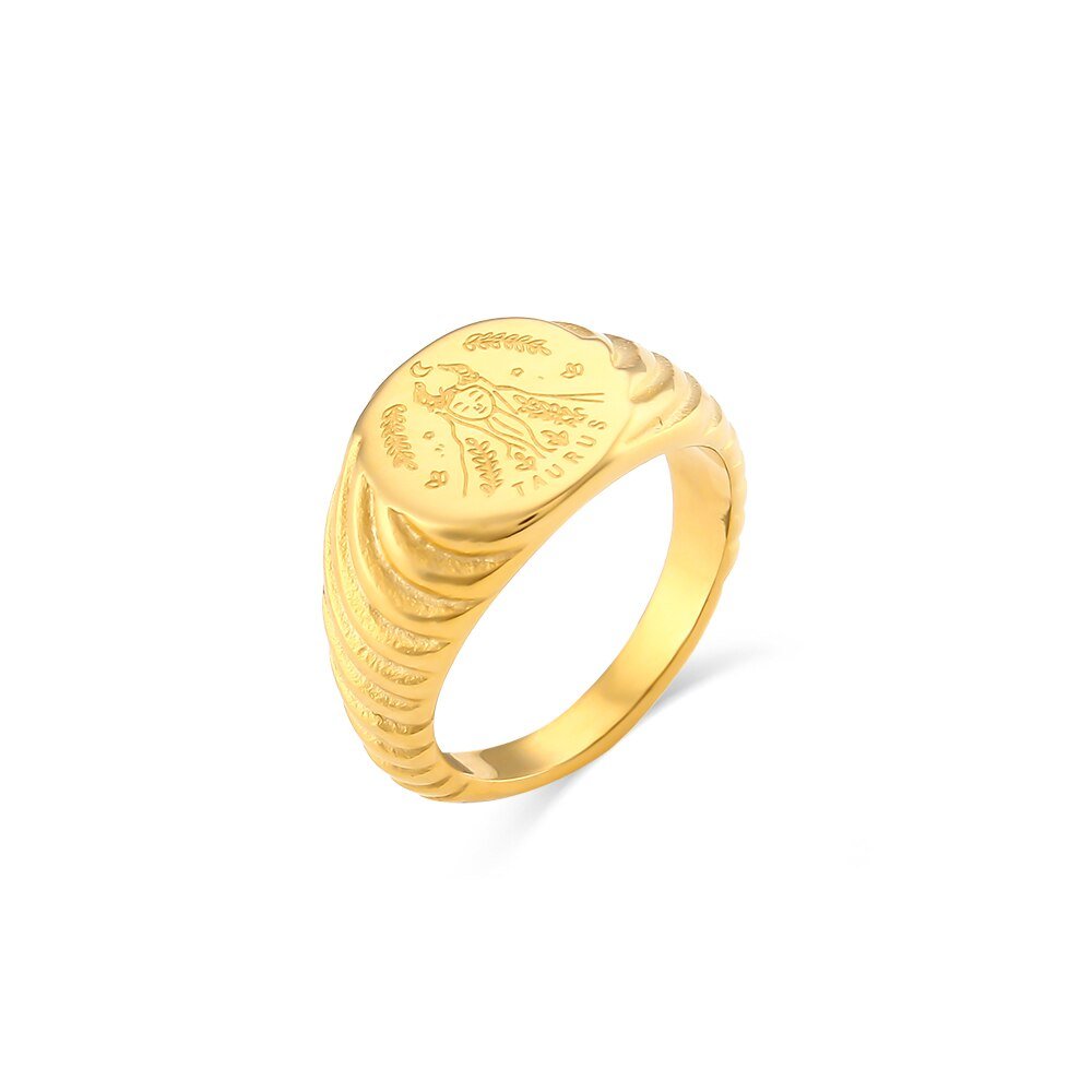 Bague Signe du zodiaque Taureau