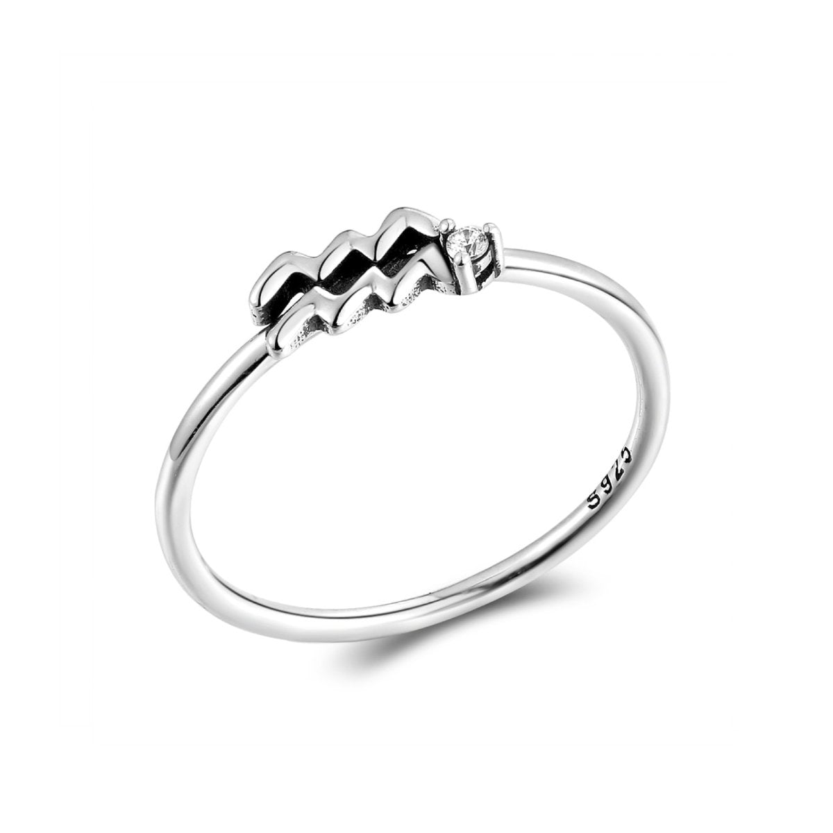 Bague Signe du zodiaque Verseau