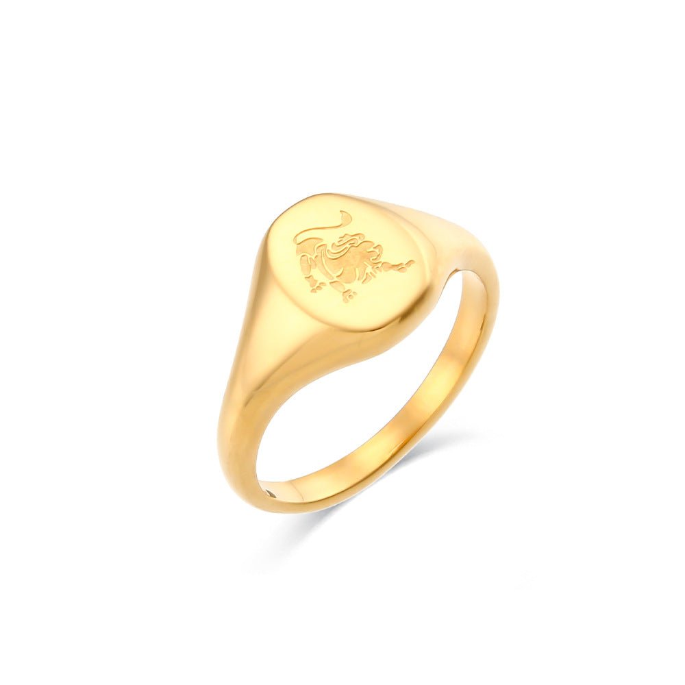 Bague Signe Lion