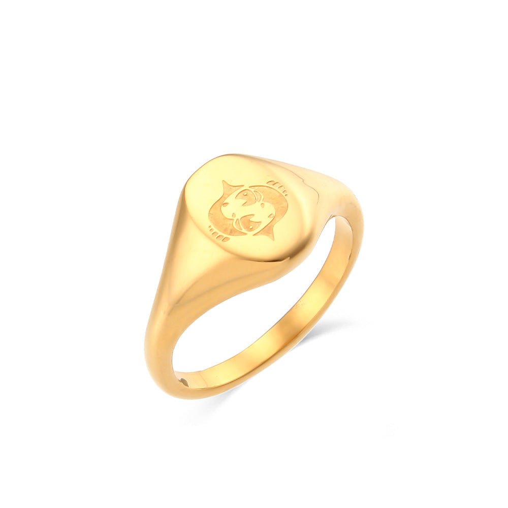 Bague Signe Poisson