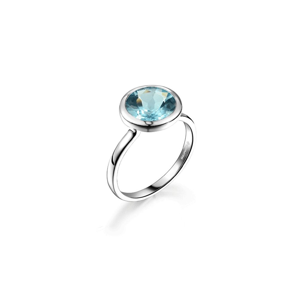 Bague Topaze "Dorine" en Argent Sterling