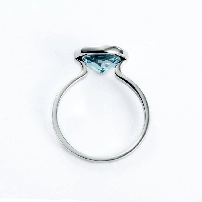Bague Topaze "Dorine" en Argent Sterling