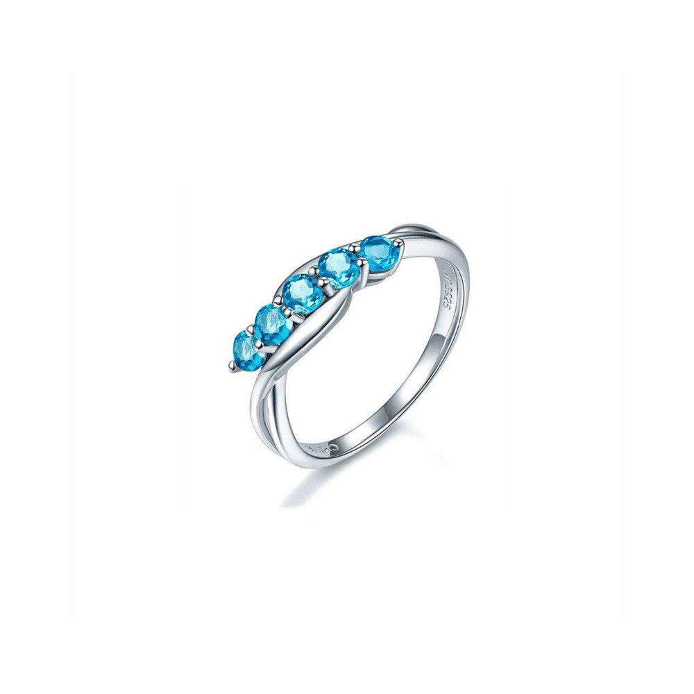 Bague Topaze "Irène" en Argent 925
