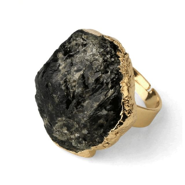 Bague Tourmaline Noire "Maya"
