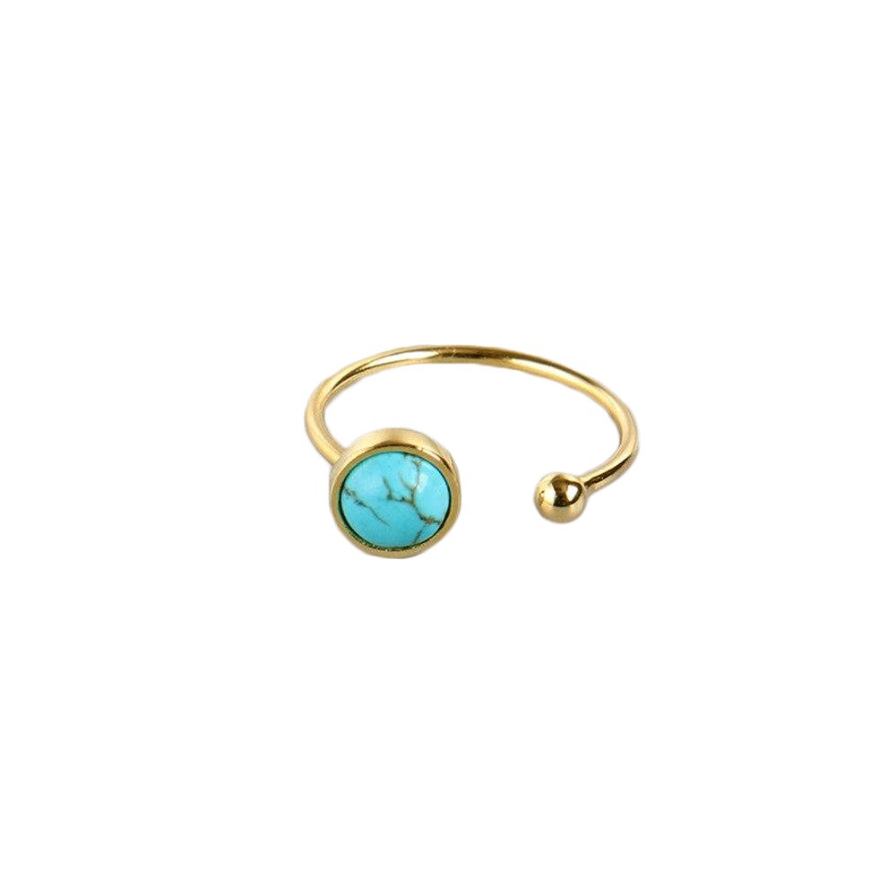 Bague Turquoise "Marcellina" en Argent Sterling