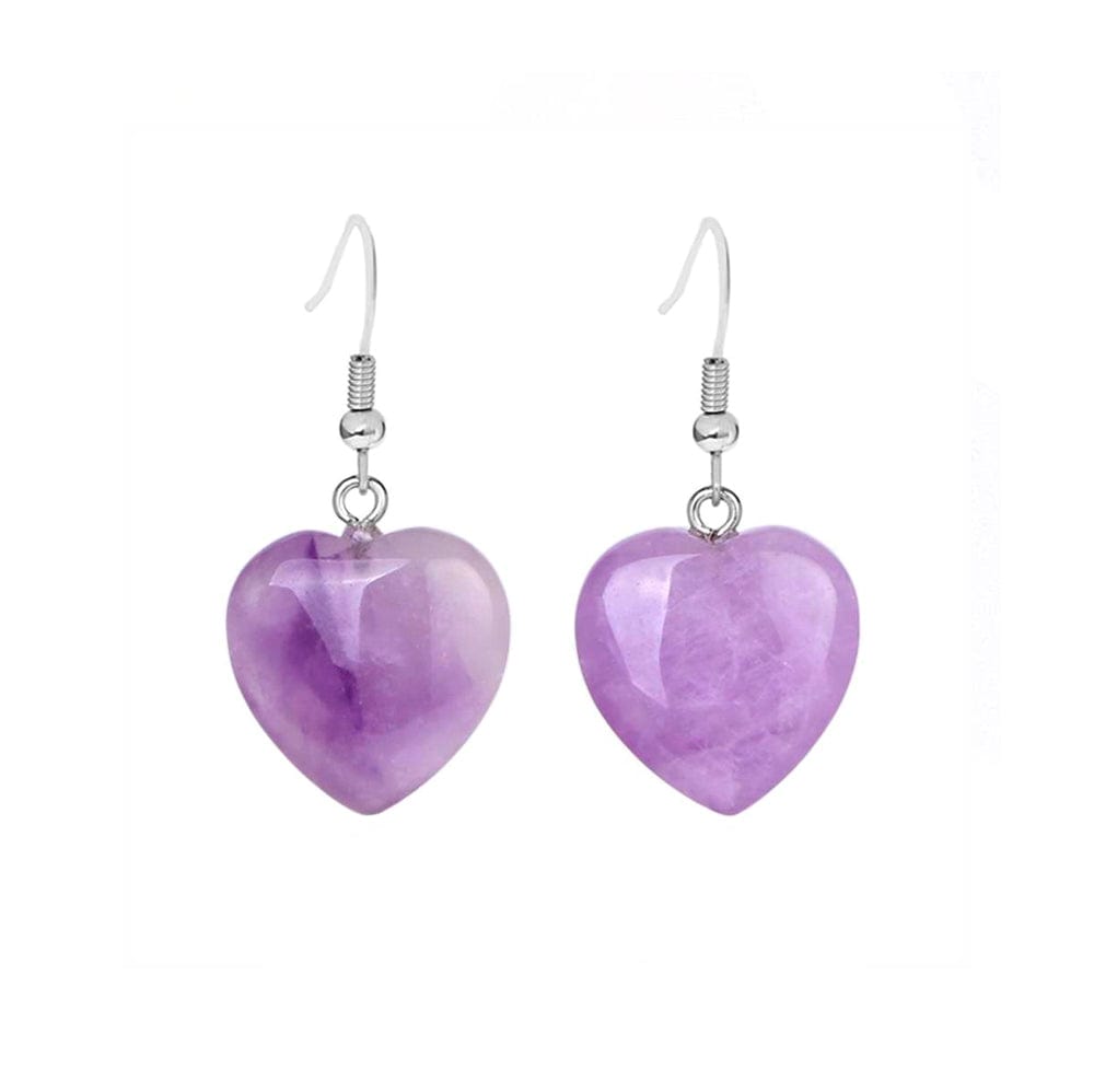 Boucles D'oreilles Améthyste "Célinie"