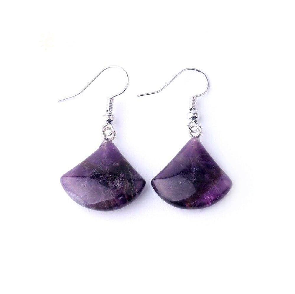 Boucles D'oreilles Améthyste "Cladie"