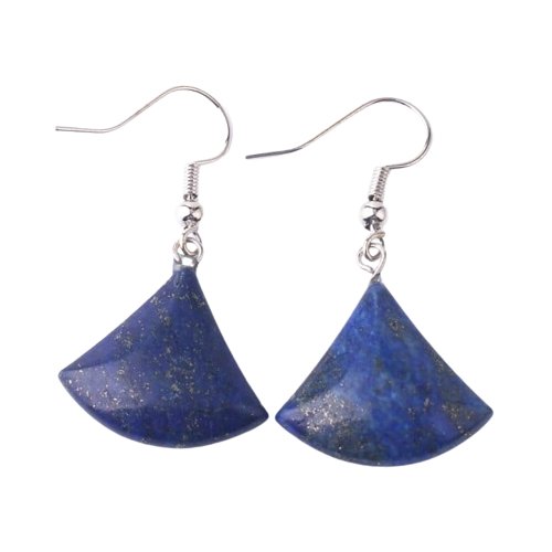 Boucles D'oreilles Lapis Lazuli "Flavie"