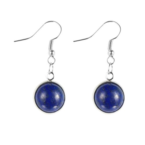 Boucles D'oreilles Lapis Lazuli "Zoé"