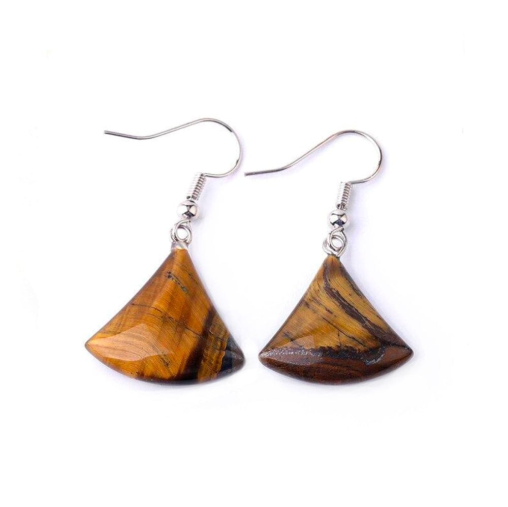 Boucles D'oreilles Oeil De Tigre "Julia"