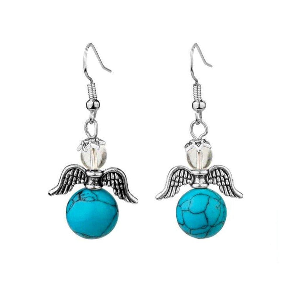 Boucles D'oreilles Turquoise "Alix"
