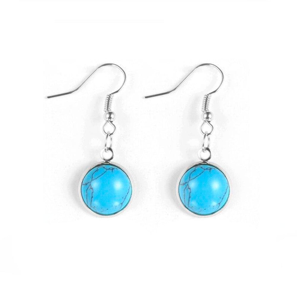 Boucles D'oreilles Turquoise "Martha"