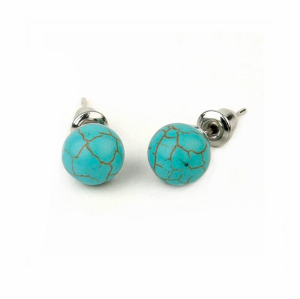 Boucles D'oreilles Turquoise "Paula"