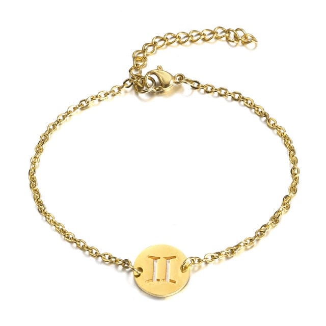 Bracelet Acier Signe Gémeaux