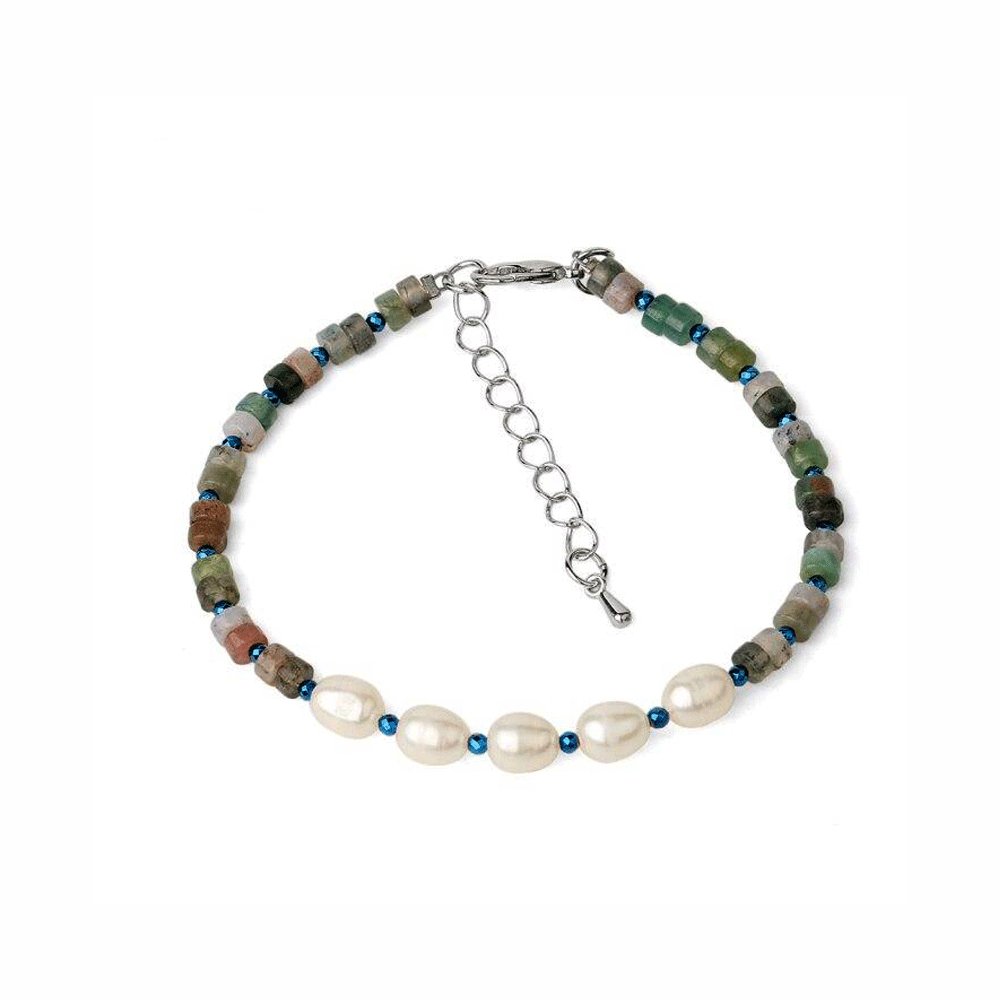 Bracelet Agate Indienne "Elissandra"