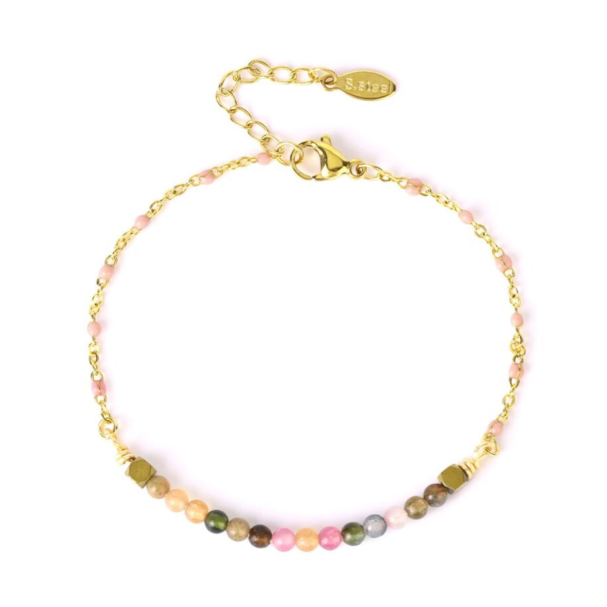 Bracelet Agate Indienne "Eulalie"