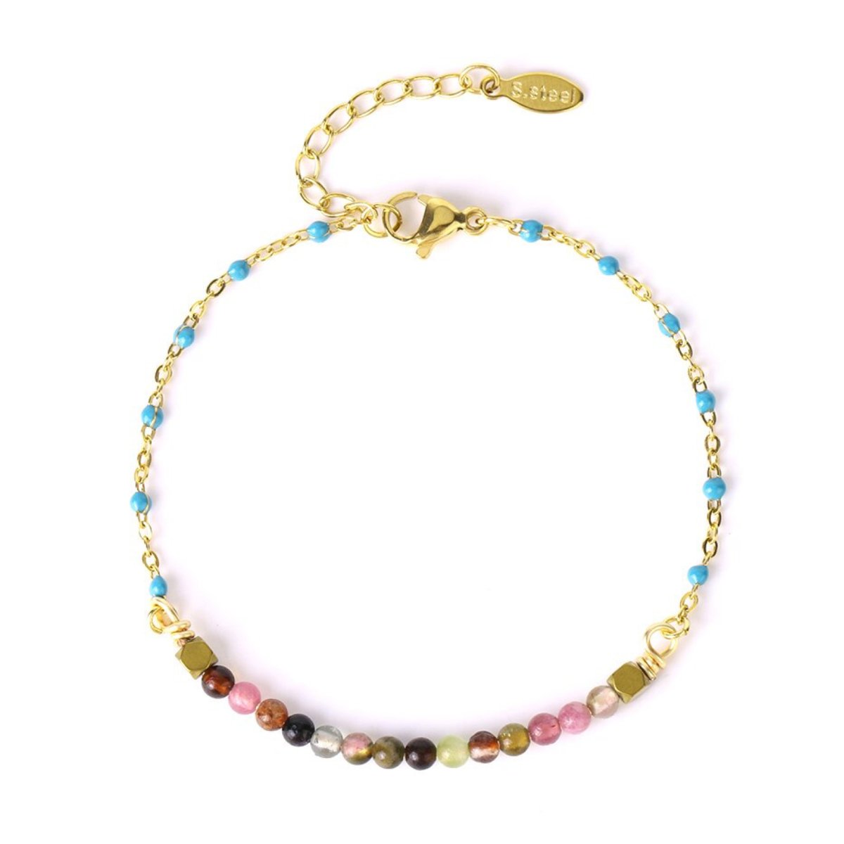 Bracelet Agate Indienne "Gisela"
