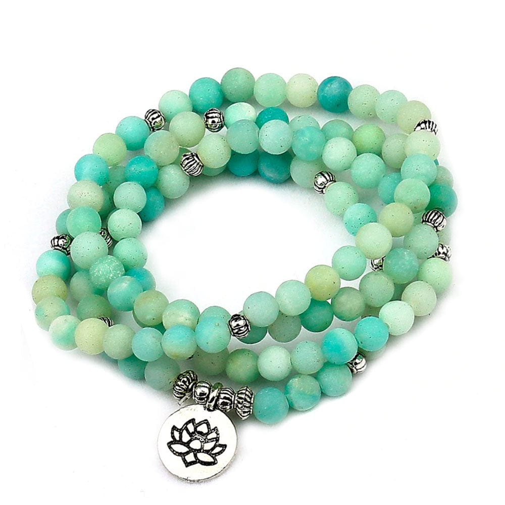 Bracelet Amazonite Mâla "Azura"