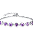 Bracelet Améthyste "Sophia" en Argent 925