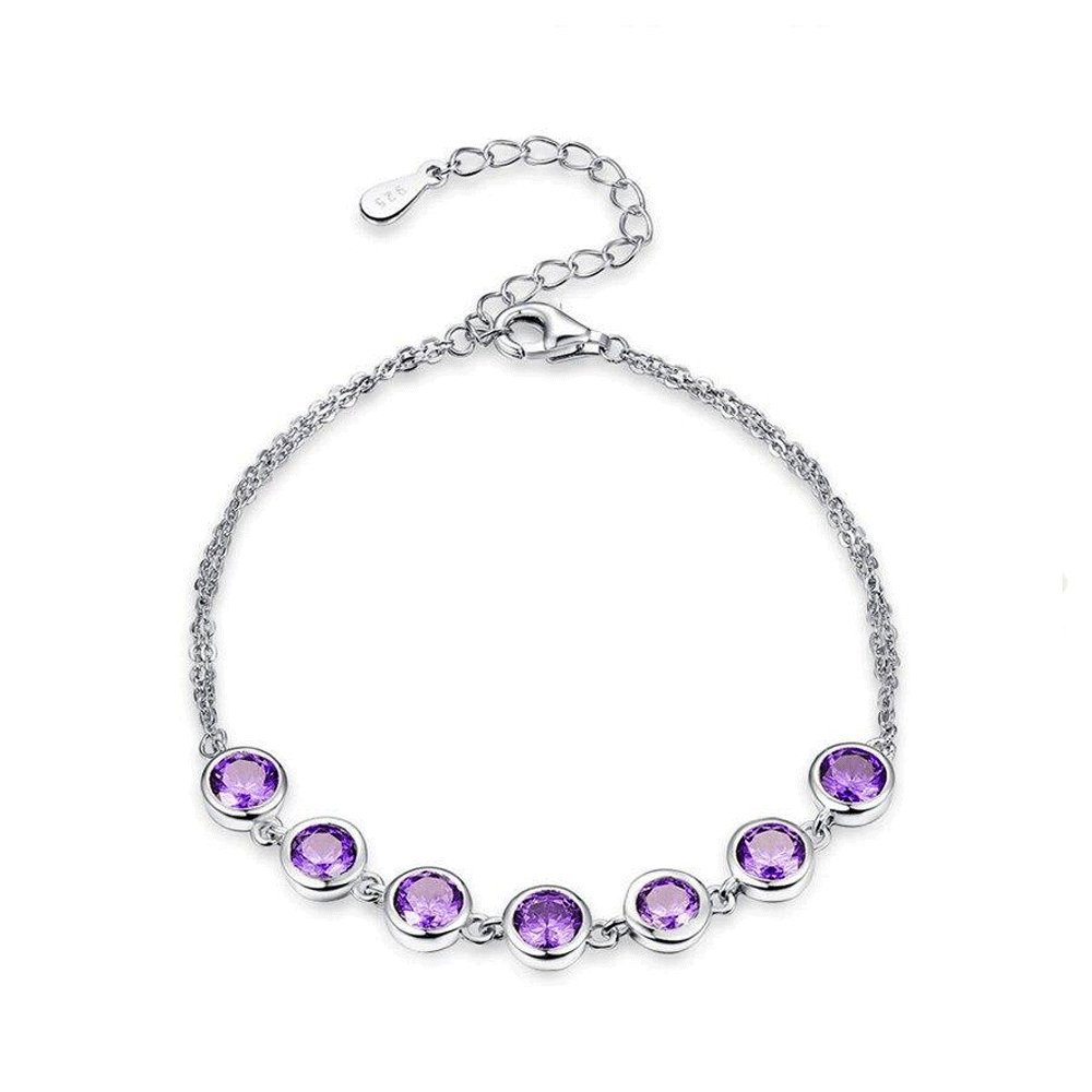 Bracelet Améthyste "Sophia" en Argent 925