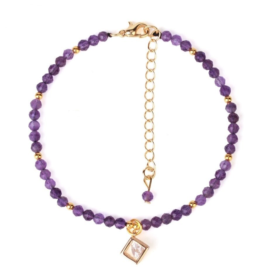 Bracelet Améthyste "Vaina"