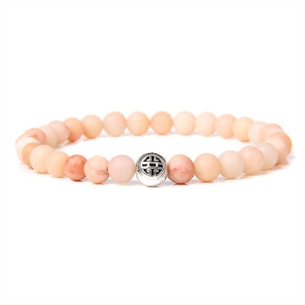 Bracelet Aventurine Rose "Enora"