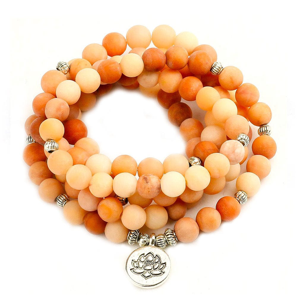 Bracelet Aventurine Rose Mâlâ "Chloé"