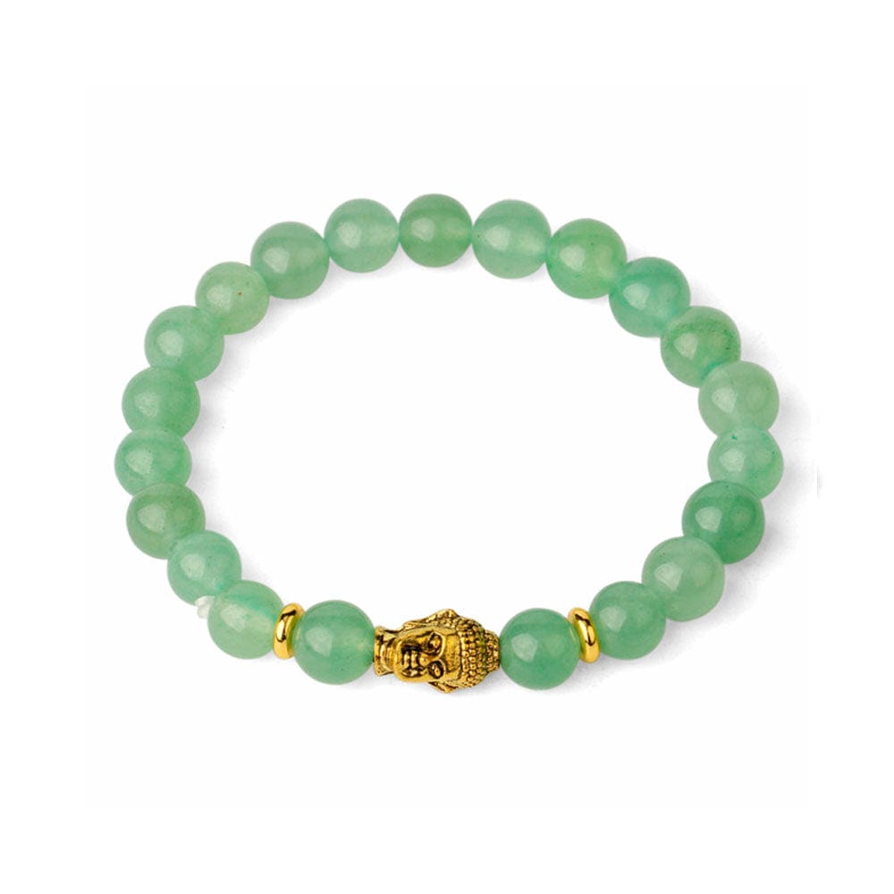 Bracelet Aventurine Verte Bouddha "Dune"