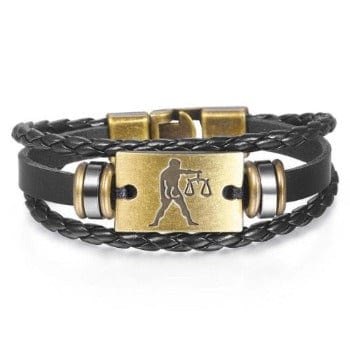 Bracelet Cuir Signe Balance