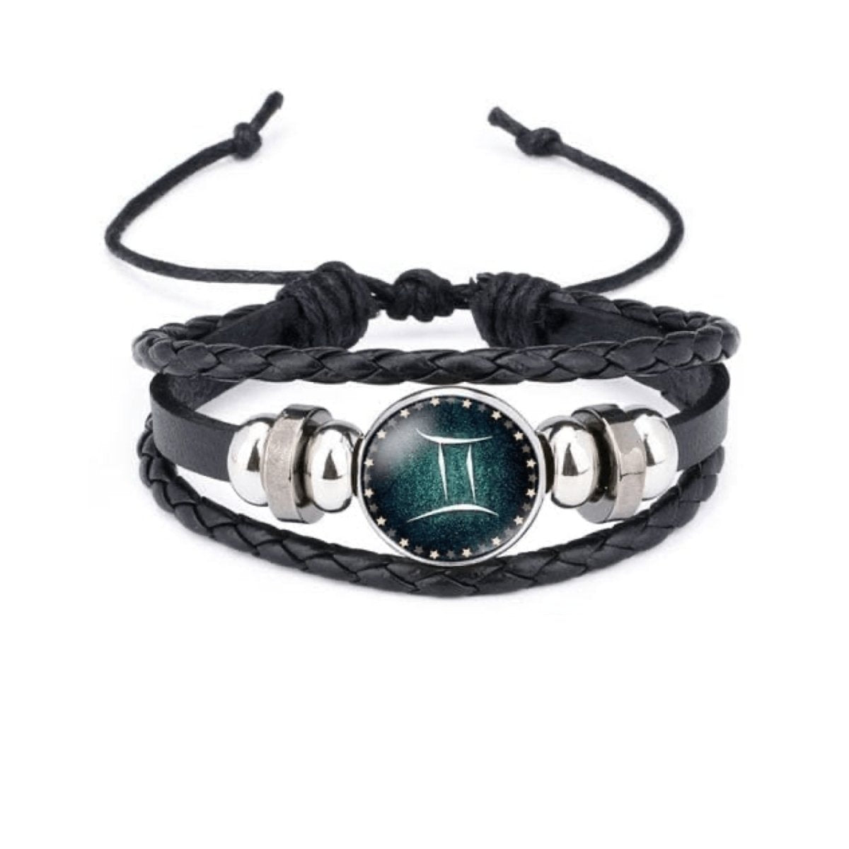 Bracelet Cuir Signe Gémeaux