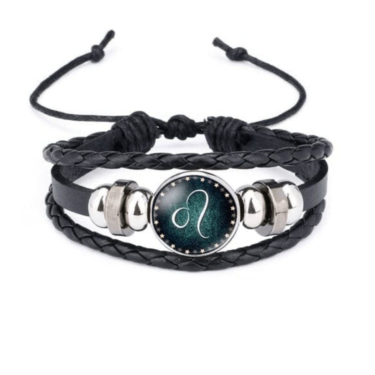 Bracelet Cuir Signe Lion