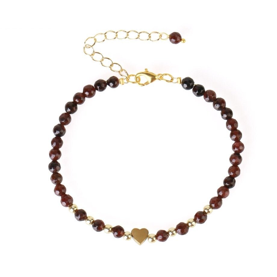 Bracelet Grenat "Béné"