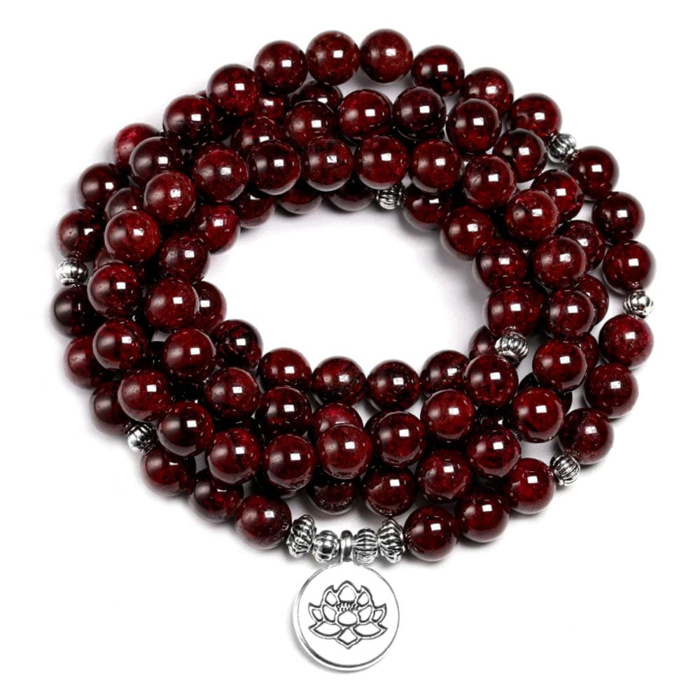 Bracelet Grenat Mâlâ "Mégan"