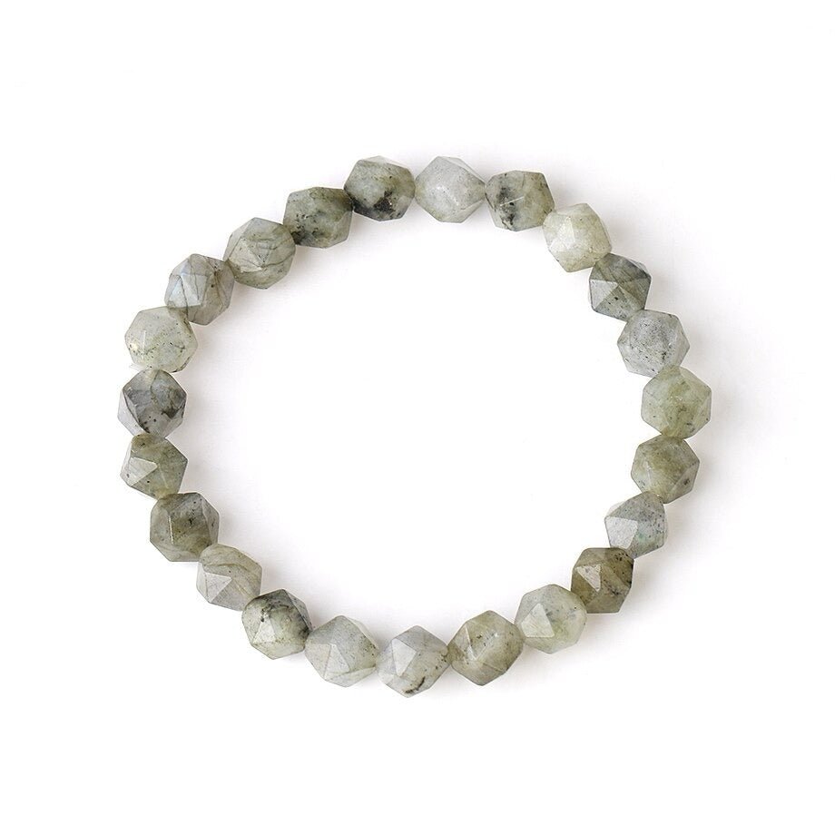 Bracelet Labradorite Facettes "Elia"