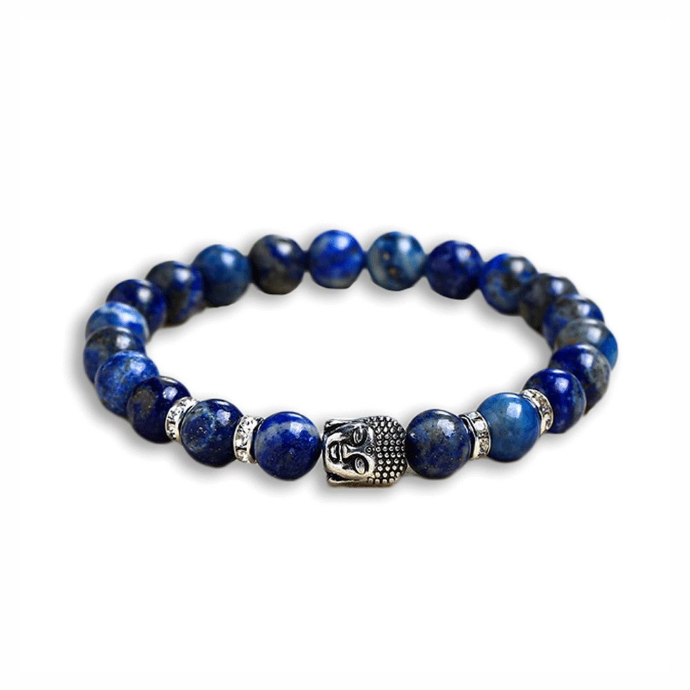 Bracelet Lapis Lazuli Bouddha "Haya"