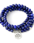 Bracelet Lapis Lazuli Mâlâ "Maya"