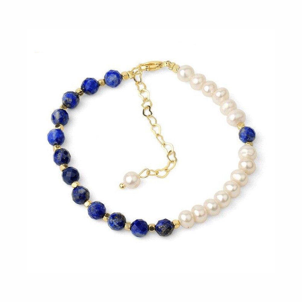 Bracelet Lithothérapie Lapis Lazuli "Zoé"