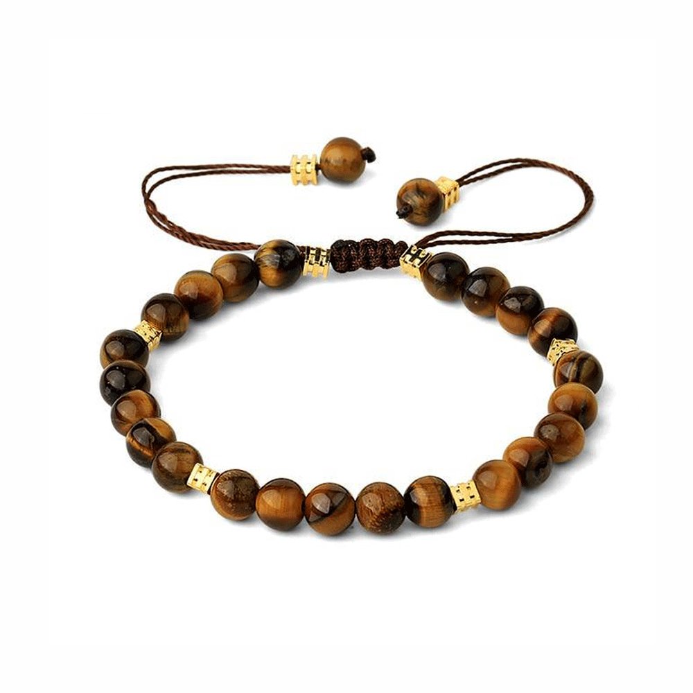 Bracelet Lithothérapie Oeil De Tigre "Donia"
