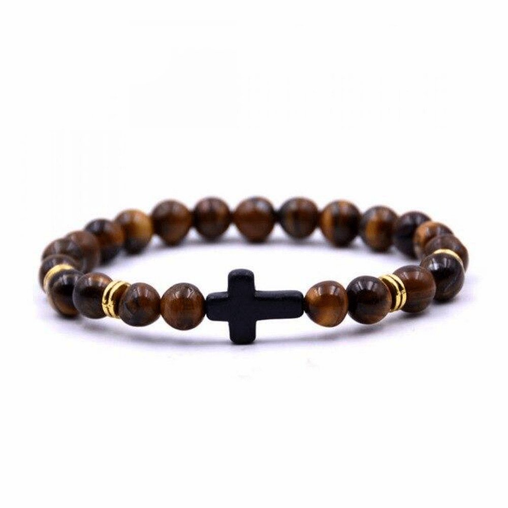 Bracelet Lithothérapie Oeil De Tigre "Maja"